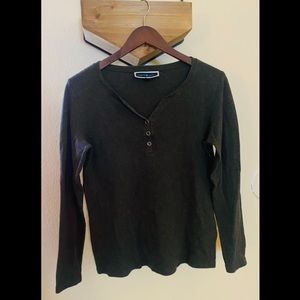 Gray Karen Scott Long Sleeved T-Shirt